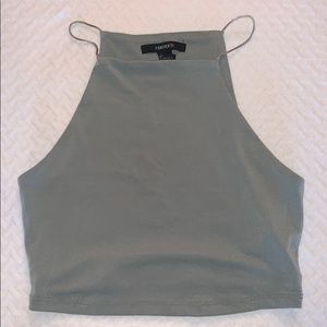 Sage tank top